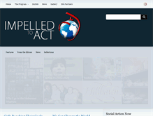 Tablet Screenshot of impelledtoact.com